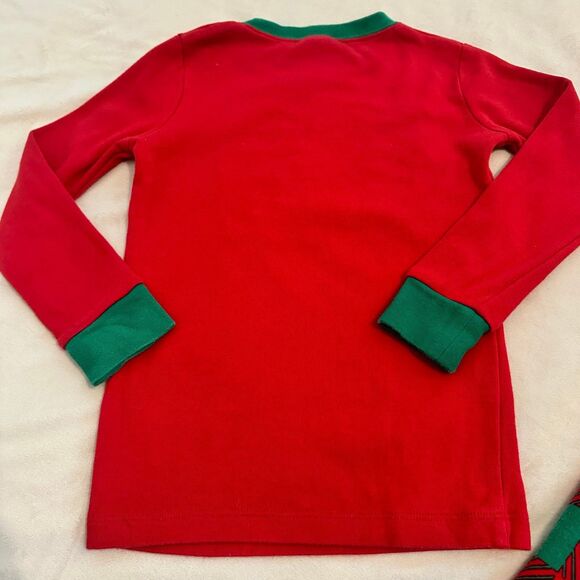 Embroidered Christmas Moose Pajamas Size 5/6 - Picture 8 of 9
